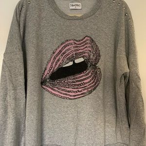 Lauren Moshi Lip sweater XS